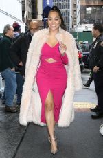 LALA ANTHONY Arrives at Today Show in New York 01/13/2023