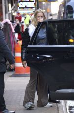 LARA SPENCER Leaves ABC Studios in New York 01/27/2023