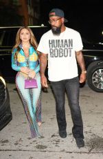 LARSA PIPPEN and Marcus Jordan Nigh Out in Miami 12/31/2022