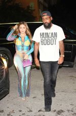 LARSA PIPPEN and Marcus Jordan Nigh Out in Miami 12/31/2022