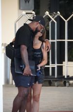 LARSA PIPPEN and Marcus Jordan Out in Miami Beach 01/07/2023