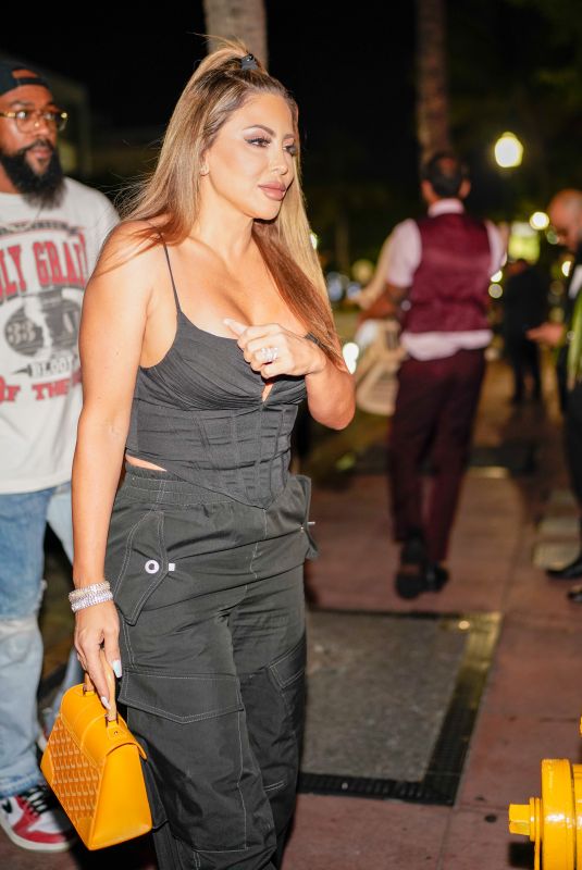 LARSA PIPPEN Out for Dinner at Carbone in Miami Beach 01/07/2023