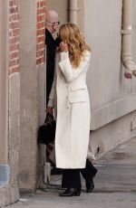 LAURA DERN Arrives at Jimmy Kimmel Live in Hollywood 01/05/2023