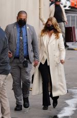 LAURA DERN Arrives at Jimmy Kimmel Live in Hollywood 01/05/2023