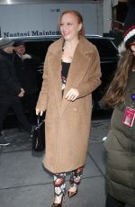 LAUREN AMBROSE Arrives at Today Show in New York 01/09/2023