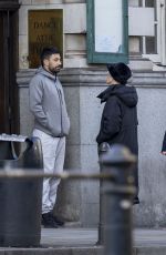 LAUREN OAKLEY Out with Friends in London 01/02/2023
