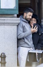 LAUREN OAKLEY Out with Friends in London 01/02/2023