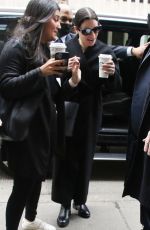 LEA MICHELE Arrives at Tonight Show Starring Jimmy Fallon in New York 01/13/2023