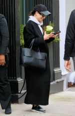 LEA MICHELE Heading to Her Matinee Performance of Funny Girl in New York 01/04/2023
