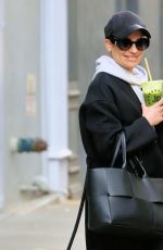 LEA MICHELE Heading to Her Matinee Performance of Funny Girl in New York 01/04/2023