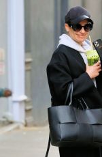 LEA MICHELE Heading to Her Matinee Performance of Funny Girl in New York 01/04/2023