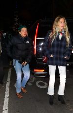 LEA SEYDOUX Out with a Friend at Omen Japanese Restaurant in London 01/12/2023