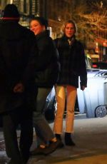 LEA SEYDOUX Out with a Friend at Omen Japanese Restaurant in London 01/12/2023