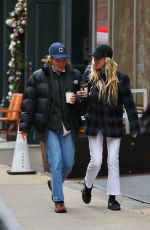 LEA SEYDOUX Out with a Mystery Blonde in New York 01/17/2023