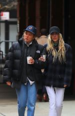 LEA SEYDOUX Out with a Mystery Blonde in New York 01/17/2023