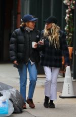 LEA SEYDOUX Out with a Mystery Blonde in New York 01/17/2023