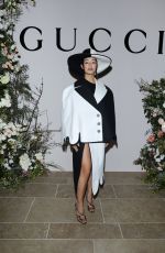 LENA MAHFOUF at a Private Dinner Celebrating Gucci High Jewelry Collection in Paris 01/24/2023