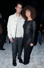 LENA MAHFOUF at Ami Alexandre Mattiussi FW2023/2024 Show in Paris 01/19/2023