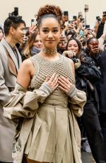 LENA MAHFOUF at Christian Dior Haute Couture Spring/Summer 2023 Show at Paris Fashion Week 01/23/2023