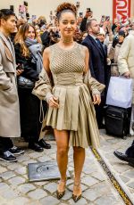 LENA MAHFOUF at Christian Dior Haute Couture Spring/Summer 2023 Show at Paris Fashion Week 01/23/2023
