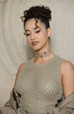 LENA MAHFOUF at Christian Dior Show at Paris Fashion Week 01/23/2023