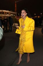 LENA MAHFOUF at Valentino Haute Couture Spring-summer 2023 Show at Paris Fashion Week 01/25/2023