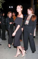 LENI KLUM Arrives at Maison Valentino The Essentials at Maxfield in Los Angeles 01/12/2023