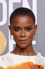 LETITIA WRIGHT at 80th Annual Golden Globe Awards in Beverly Hills 01/10/2023