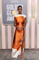 LETITIA WRIGHT at 80th Annual Golden Globe Awards in Beverly Hills 01/10/2023