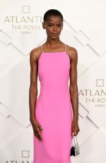 LETITIA WRIGHT at Grand Reveal Weekend for Atlantis The Royal in Dubai 01/21/2023