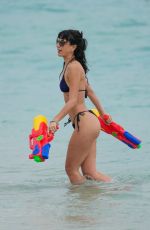 LEXY PANTERRA abd AVA FRANKEL in Bikinis at a Beach in Miami 01/13/2023