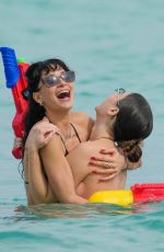 LEXY PANTERRA abd AVA FRANKEL in Bikinis at a Beach in Miami 01/13/2023