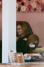 LILI-ROSE DEPP Getting Her Nails Done in West Hollywood 01/27/2023