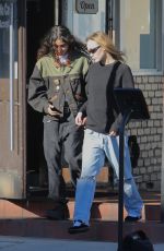 LILI-ROSE DEPP Getting Her Nails Done in West Hollywood 01/27/2023