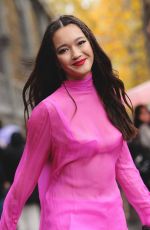 LILY CHEE at a Photoshoot 01/16/2023