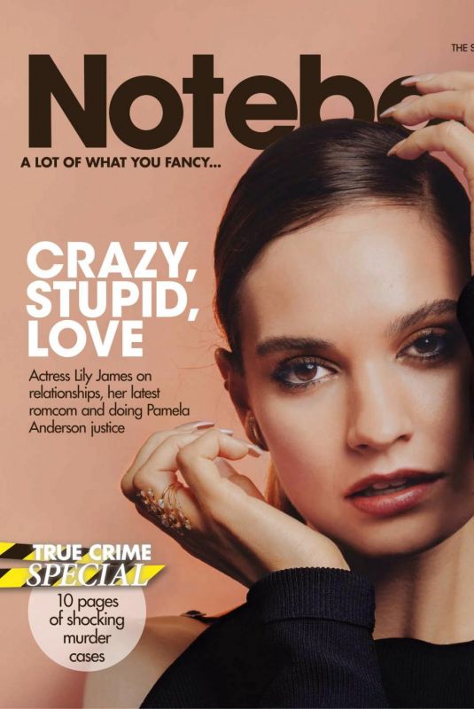 LILY JAMES in Notebook, January 2023