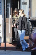 LILY-ROSE DEPP Out with a Friend in West Hollywood 01/27/2023