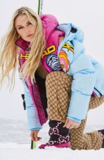 LINDSEY VONN for Head x Gucci Vault, January 2023