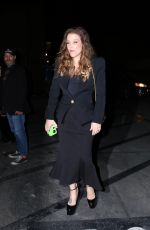 LISA MARIE PRSELEY Arrives at Elvis Birthday Celebration Party in Los Angeles 01/08/2023