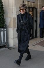 LISA RINNA and ERIKA JAYNE Leaves Their Hotel in Paris 01/20/2023