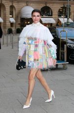 LISA RINNA Arrives at Her Hotel in Paris 01/25/2023