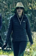 LISA RINNA Out for Solo Walk in Los Angeles 01/28/2023