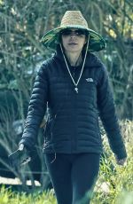 LISA RINNA Out for Solo Walk in Los Angeles 01/28/2023
