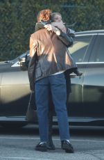 LISETTE OLIVERA Out for Lunch with a Friend at Great White in Los Angeles 01/27/2023