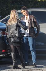 LISETTE OLIVERA Out for Lunch with a Friend at Great White in Los Angeles 01/27/2023