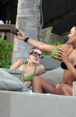 LIZ CAMBAGE in Bikini on Vacation in Tulum 01/01/2023