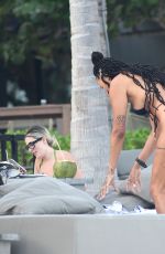 LIZ CAMBAGE in Bikini on Vacation in Tulum 01/01/2023