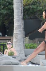 LIZ CAMBAGE in Bikini on Vacation in Tulum 01/01/2023