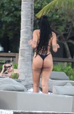 LIZ CAMBAGE in Bikini on Vacation in Tulum 01/01/2023