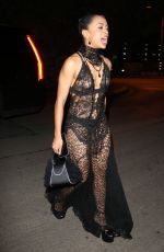 LIZA KOSHY Arrives at a Golden Globe Afterparty in Los Angeles 01/10/2023
